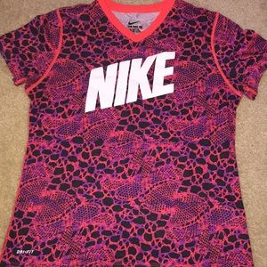 Patterned Nike Dri Fit Shirt